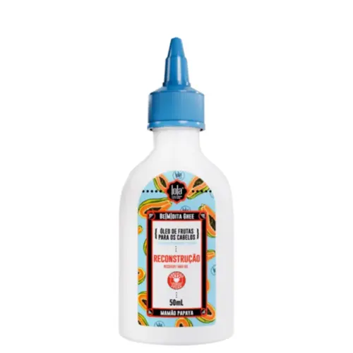 Óleo Capilar Lola Cosmetics Be(m)dita Ghee Mamão Com 50 ml