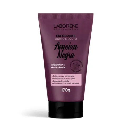 Esfoliante Corporal Laborene Ameixa Negra Bisnaga Com 170 g