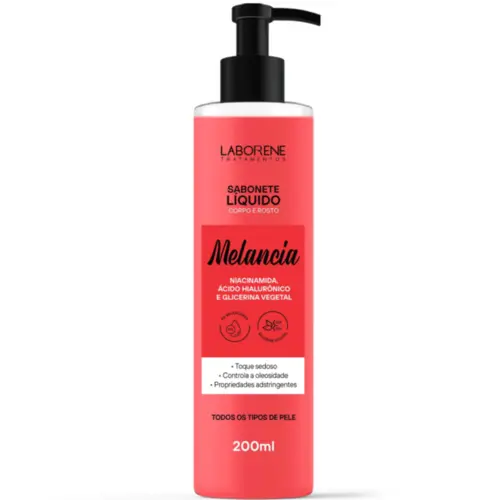 Sabonete Líquido Laborene Melancia Com 200 ml