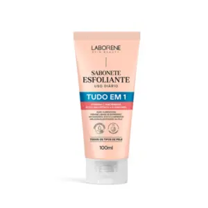 Sabonete Líquido Facial Laborene TUDO em 1 Com 100 ml