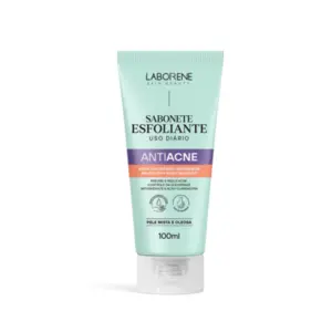 Sabonete Líquido Esfoliante Laborene Antiacne Com 100 ml