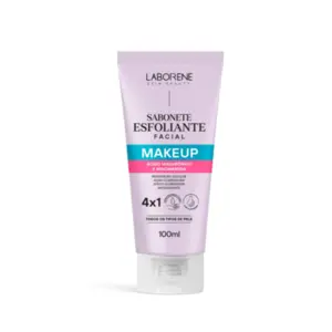 Sabonete Líquido Esfoliante Facial Laborene Makeup Com 100ml