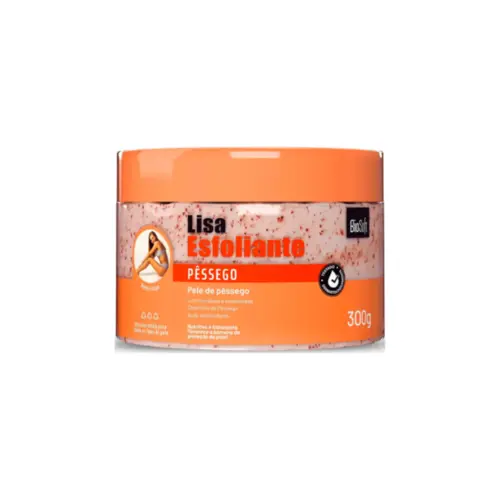 Creme Esfoliante Corporal Bio Soft Pêssego Com 300 g