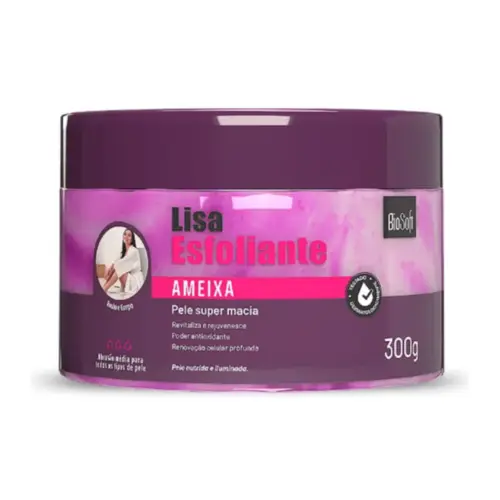 CREME ESFOLIANTE BIOSOFT AMEIXA 300G
