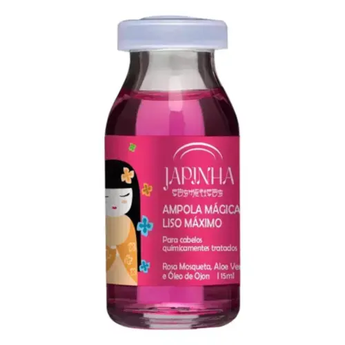 AMPOLA JAPINHA LISO MAXIMO 15ML