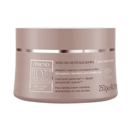 Máscara Capilar Amend Blonde Care Com 250 g