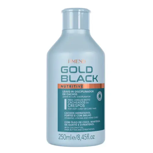 Creme para Pentear Amend Gold Black Hidratação Com 250 ml