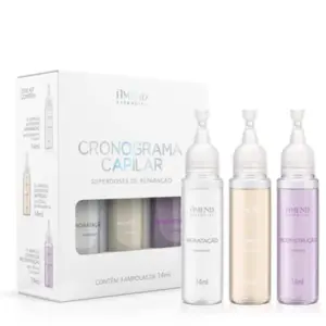 KIT AMPOLA AMEND ESSENCIAL CRONOGRAMA CAPILAR 14ML