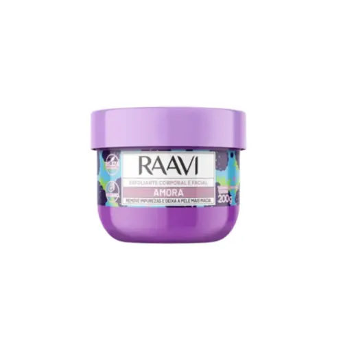 Creme Esfoliante Raavi Amora 200 g