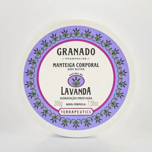 Manteiga Corporal Granado Terrapeutics Lavanda Com 200 g