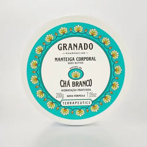 Manteiga Hidratante Corporal Granado Chá Branco Com 200 g