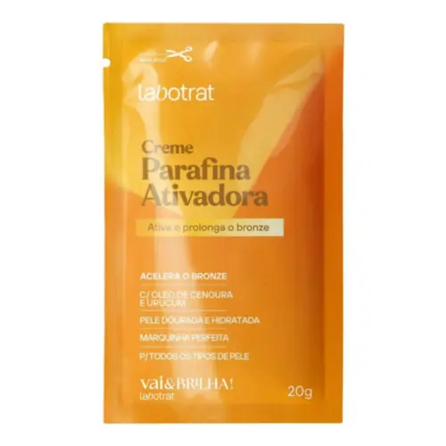 Creme de Parafina Labotrat Ativador de Bronze Com 20 g