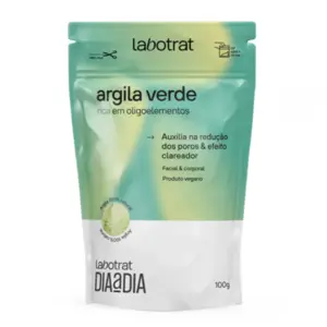 Argila Verde Labotrat Pó Facial e Corporal 100% natural Com 100 g