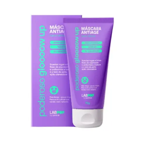 Máscara Facial Labotrat Poderoso Glow Up Com 70 g
