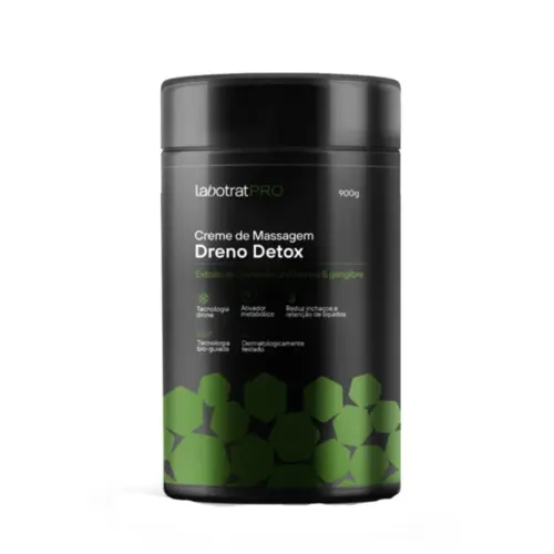 Creme de Massagem Labotrat Dreno Detox Com 900 g
