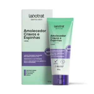 Amolecedor de Cravos e Espinhas Labotrat Creme Com 50 g