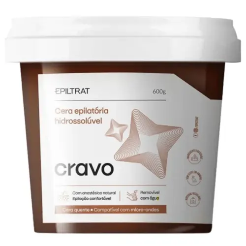 CERA DEPIL LABOTRAT ANESTESICA CRAVO 600G