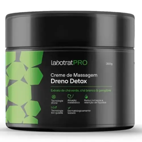 Creme de Massagem Labotrat Dreno Detox Com 350 g