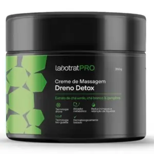 Creme de Massagem Labotrat Dreno Detox Com 350 g