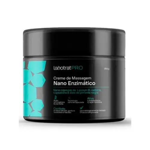 Creme de Massagem Labotrat Nanoenzimática Com 350 g