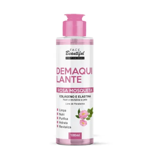 DEMAQUILANTE FACE BEAUTIFUL ROSA MOSQUETA 100ML