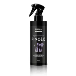 Higienizador de Pincéis Face Beautiful Pronto para Uso Com 200 ml