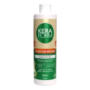 Shampoo Skafe Keraform Óleo de Rícino Com 500 ml