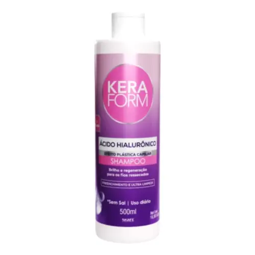 Shampoo Skafe Keraform Ácido Hialurônico Com 500 ml