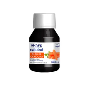 Óleo Capilar Skafe Natutrat Cenoura Com 60 ml