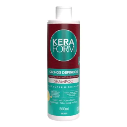 Shampoo Skafe Keraform Cachos Definidos Com 500 ml