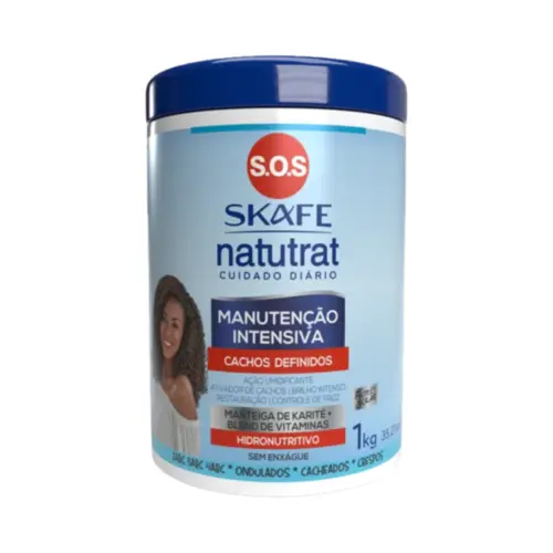 Creme de Tratamento Intensivo Skafe S.O.S Cuidado Diário Com 1kg