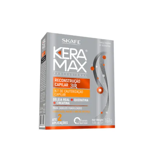 Kit Skafe Keramax Reconstrução Capilar Com 161 g