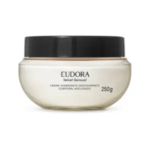 Hidratante Corporal Eudora Velvet Sensual aveludado Com 250 g