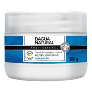 Creme de Massagem D'Água Natural Neutro Rochadel Com 300 g