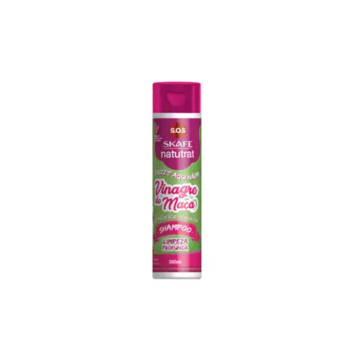 Shampoo Skafe Natutrat S.O.S Vinagre de Maçã Com 300 ml