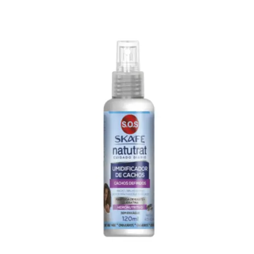 Umidificador de Cachos Skafe Natutrat SOS Cuidado Diário Com 120 ml