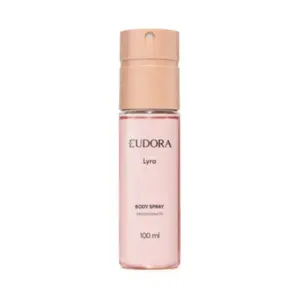 Body Spray Desodorante Eudora Lyra fragrância Lyra Com 100 ml