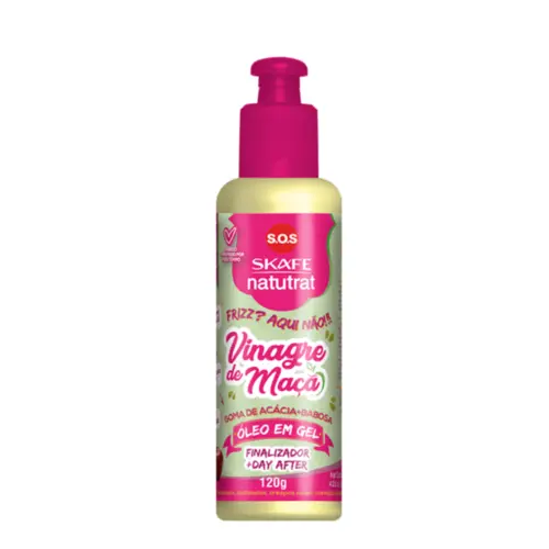 Óleo em gel Vinagre de Maçã Skafe Com 120 g