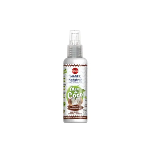 Spray Hidratante Skafe Natutrat Força da Natureza Óleo de Coco Com 120 ml