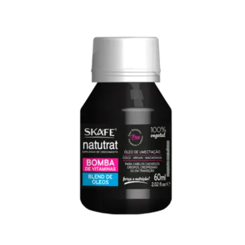 Óleo Capilar Skafe Blend nutritivo de óleos com bomba Com 60 ml