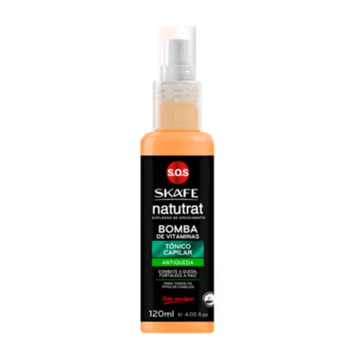 Tônico Capilar Skafe Natutrat SOS Bomba de Vitaminas Com 120 ml