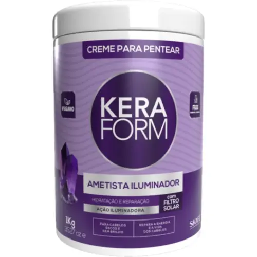 Creme de Tratamento Capilar Skafe Kerafom Ametista Com 1kg