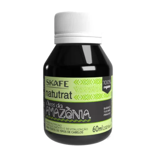 Óleo Capilar Skafe Natutrat SOS Bomba Blend de Óleos Com 60 ml