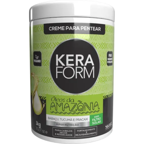 Creme para Pentear Skafe Keraform Óleos da Amazônia Com 1 kg