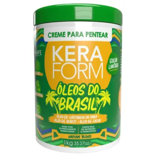 Creme para Pentear Skafe Keraform Óleos do Brasil Com 1 kg