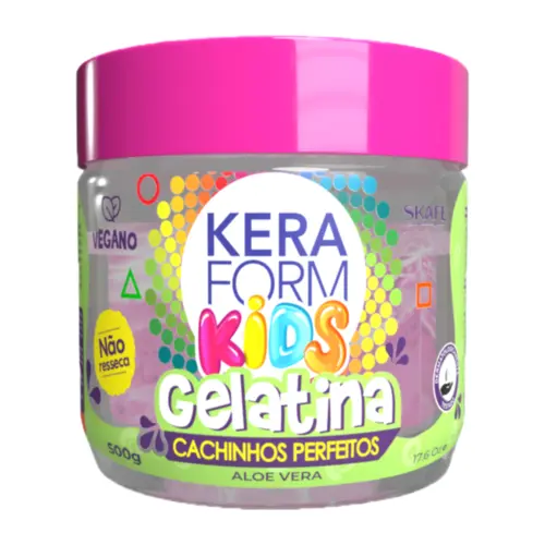 Gelatina Capilar Skafe Kids Cachinhos Perfeitos Com 500 g