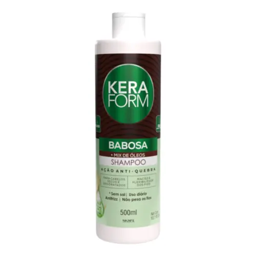 Shampoo Skafe Keraform Babosa Com 500 ml