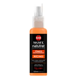 Tônico Capilar Skafe Natutrat Rícino SOS Restaurador Com 120 ml