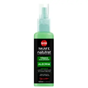 Tônico Capilar Natutrat acelerador SOS Alecrim Skafe Com 120 ml