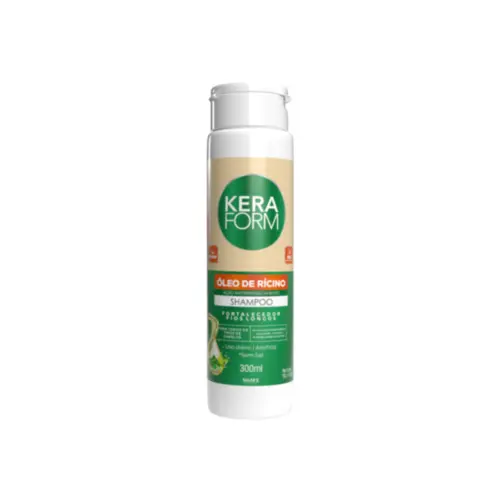Shampoo Keraform Skafe Óleo de Rícino Com 300 ml